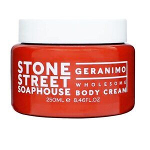Stone Street Soaphouse New Jojoba Argan Geranium Geranimo Wholesome Body Cream